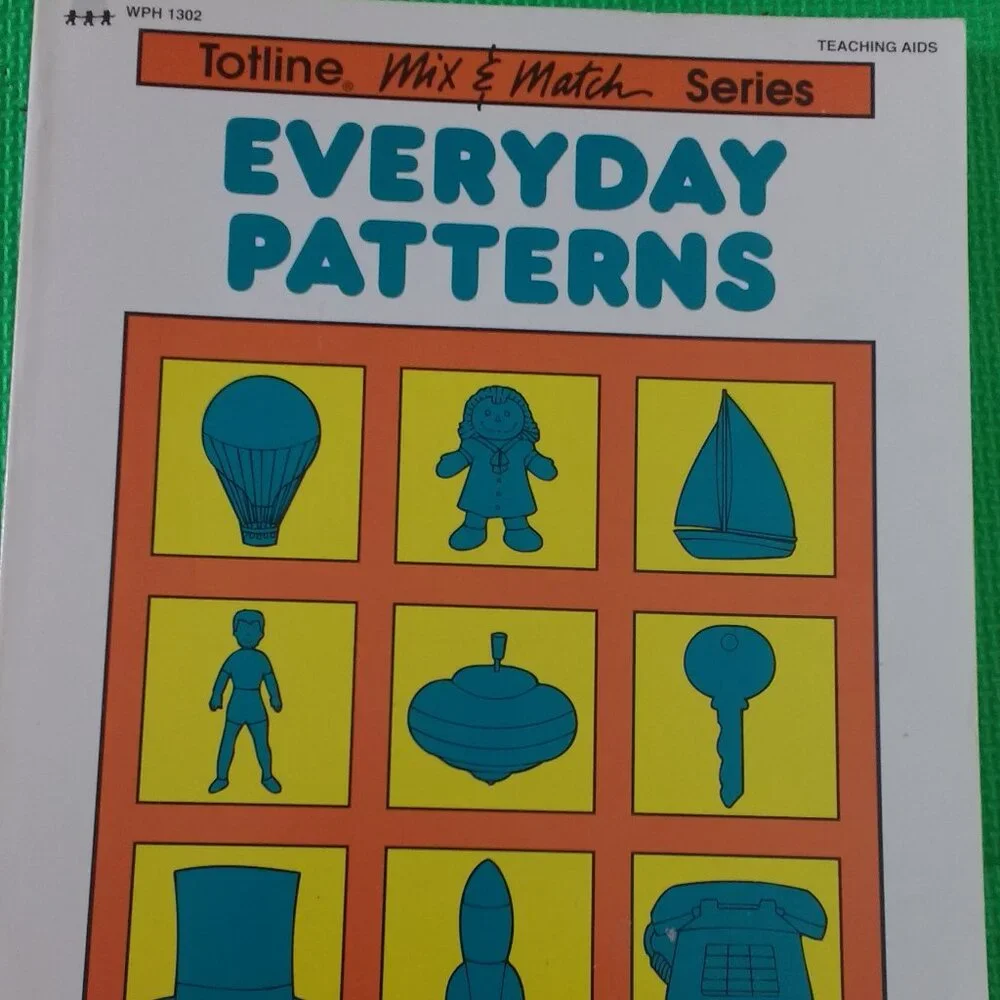 Totline Mix & Match: Nature, Holidays, Everyday Patterns 3 Used paperbacks